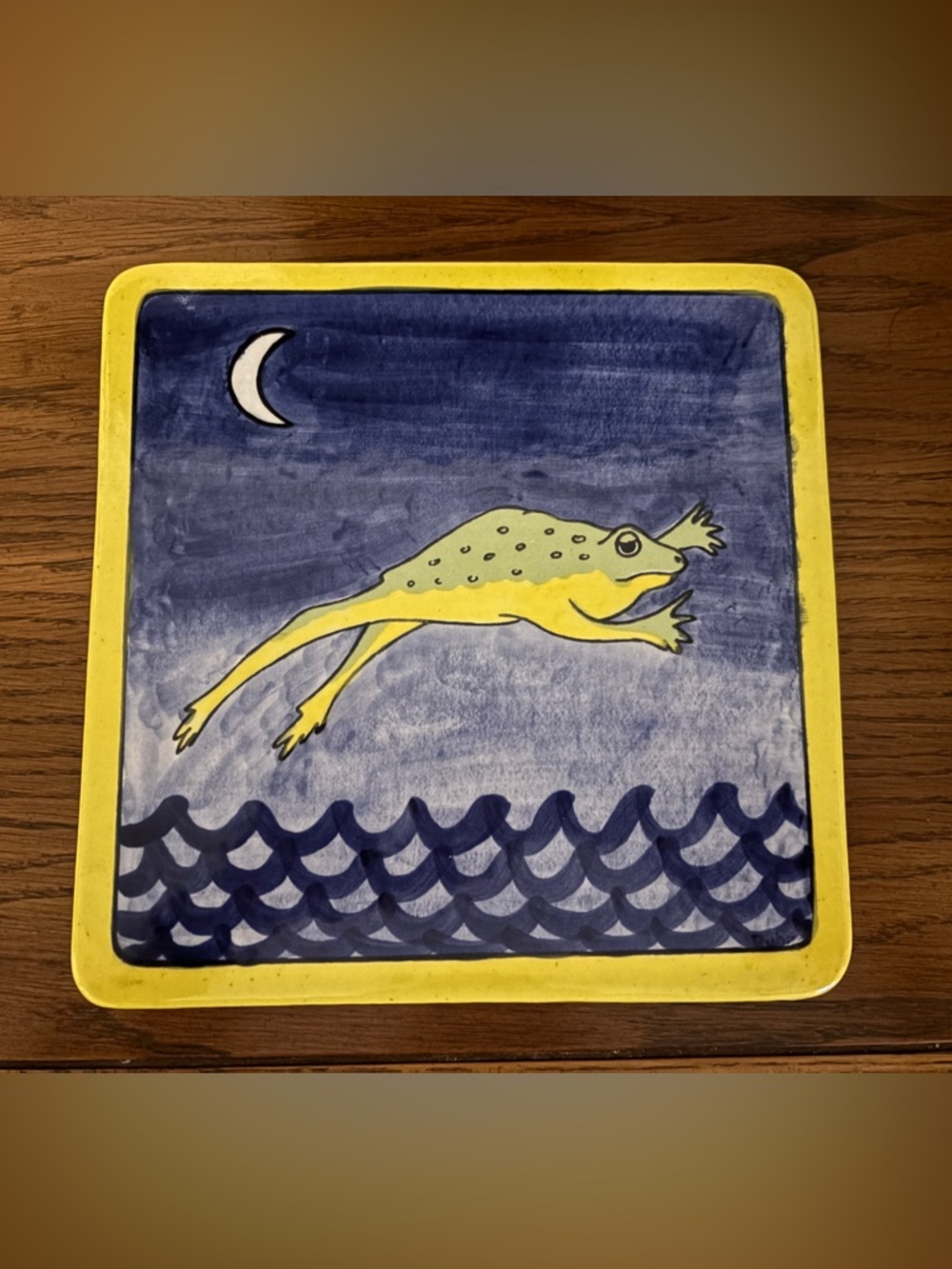 Clay Based Handcrafted in Mexico Trivet or Can be Hung
